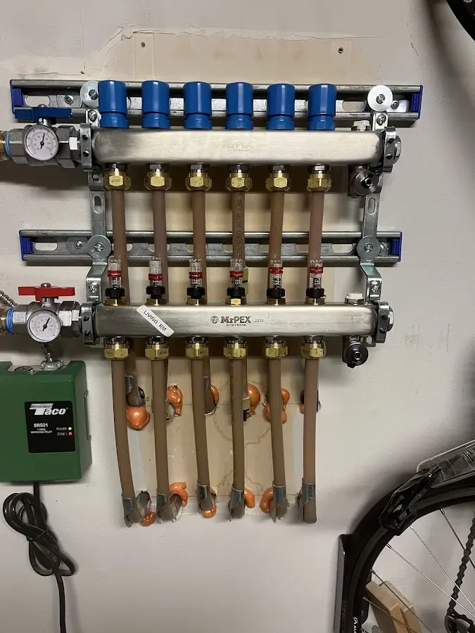 Plumber performing Leak Detection at a residential property in Palm City